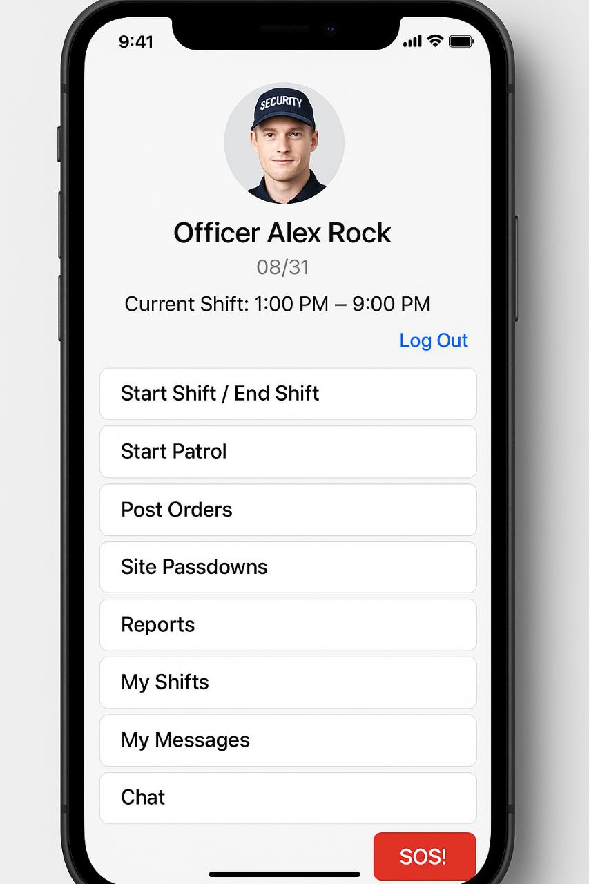 Mobile app screenshot 1